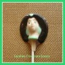 412sp Jazzy Princess Face Chocolate Candy Lollipop Mold